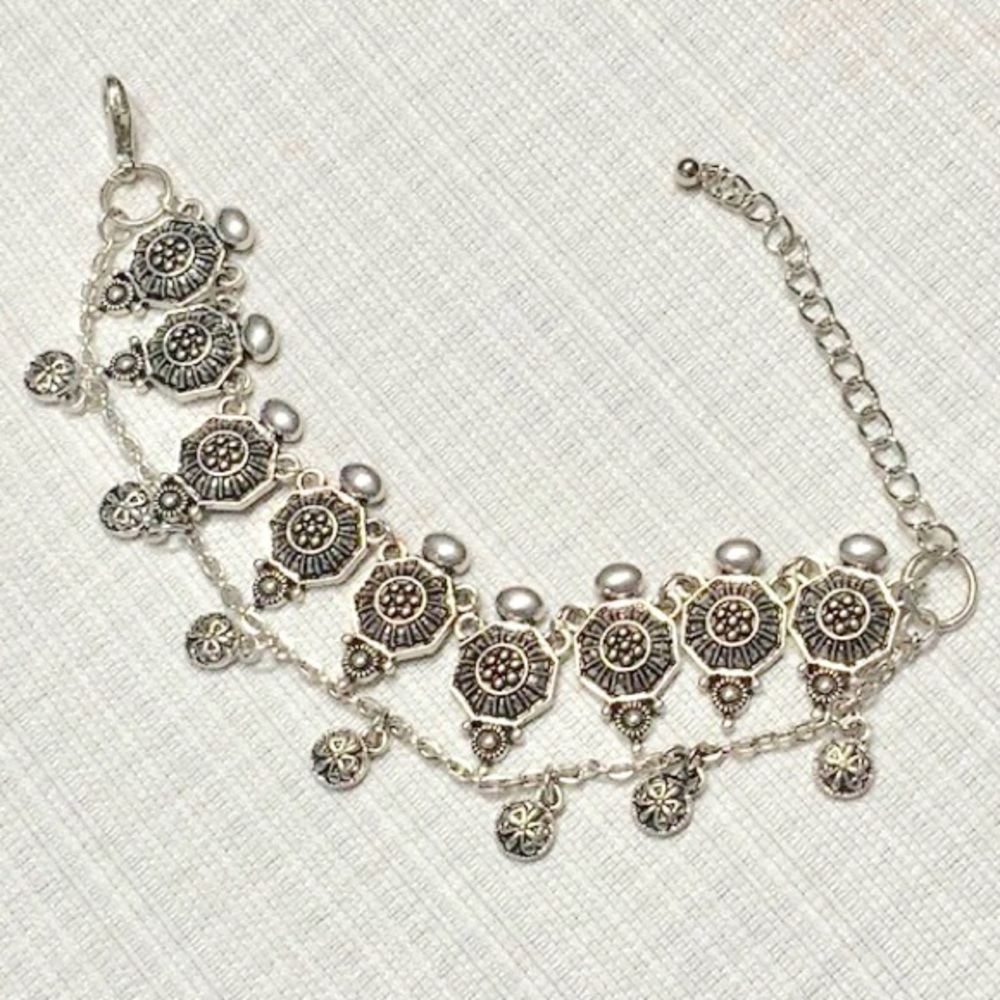 Tribal boho anklet or bracelet western new